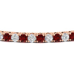 Load image into Gallery viewer, Tennis-Diamond-Bracelet-4-Carat-In-Rose-Gold-FDBRC8635ROGRUDRANGLE5-4.00_20CT-NL-RG

