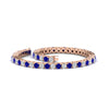 Load image into Gallery viewer, Tennis-Diamond-Bracelet-4-Carat-In-Rose-Gold-FDBRC8635ROGSABLANGLE4-4.00_20CT-NL-RG