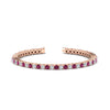 Load image into Gallery viewer, Tennis-Diamond-Bracelet-4-Carat-In-Rose-Gold-FDBRC8635ROGSADRPI-4.00_20CT-NL-RG