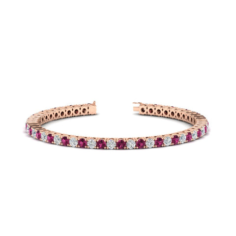 Tennis-Diamond-Bracelet-4-Carat-In-Rose-Gold-FDBRC8635ROGSADRPI-4.00_20CT-NL-RG