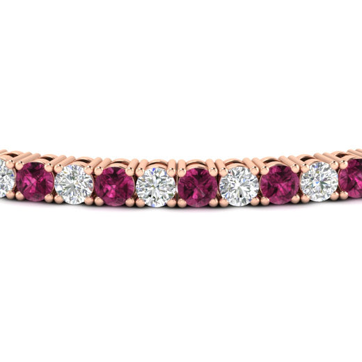 Tennis-Diamond-Bracelet-4-Carat-In-Rose-Gold-FDBRC8635ROGSADRPIANGLE5-4.00_20CT-NL-RG