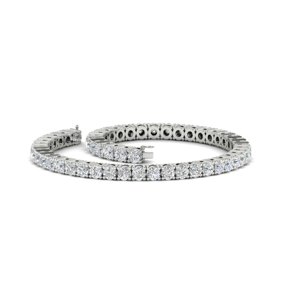 Tennis-Diamond-Bracelet-4-Carat-In-White-Gold-FDBRC8635ROANGLE4-4.00_20CT-NL-WG