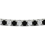 Load image into Gallery viewer, Tennis-Diamond-Bracelet-4-Carat-In-White-Gold-FDBRC8635ROGBLACKANGLE5-4.00_CT-NL-WG
