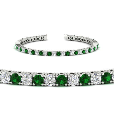 Tennis-Diamond-Bracelet-4-Carat-In-White-Gold-FDBRC8635ROGEMGRANGLE2-4.00_CT-NL-WG