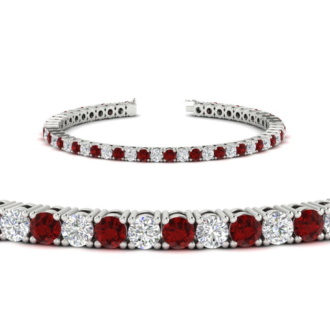 Tennis-Diamond-Bracelet-4-Carat-In-White-Gold-FDBRC8635ROGRUDRANGLE2-4.00_CT-NL-WG