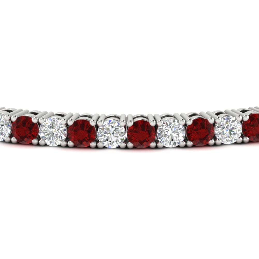 Tennis-Diamond-Bracelet-4-Carat-In-White-Gold-FDBRC8635ROGRUDRANGLE5-4.00_CT-NL-WG