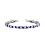 Load image into Gallery viewer, Tennis-Diamond-Bracelet-4-Carat-In-White-Gold-FDBRC8635ROGSABL-4.00_CT-NL-WG
