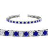 Load image into Gallery viewer, Tennis-Diamond-Bracelet-4-Carat-In-White-Gold-FDBRC8635ROGSABLANGLE2-4.00_CT-NL-WG