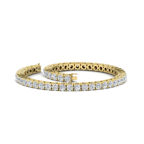 Tennis-Diamond-Bracelet-4-Carat-In-Yellow-Gold-FDBRC8635ROANGLE4-4.00_20CT-NL-YG