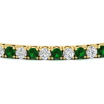 Load image into Gallery viewer, Tennis-Diamond-Bracelet-4-Carat-In-Yellow-Gold-FDBRC8635ROGEMGRANGLE5-4.00_CT-NL-YG
