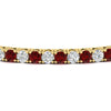 Load image into Gallery viewer, Tennis-Diamond-Bracelet-4-Carat-In-Yellow-Gold-FDBRC8635ROGRUDRANGLE5-4.00_CT-NL-YG