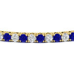 Load image into Gallery viewer, Tennis-Diamond-Bracelet-4-Carat-In-Yellow-Gold-FDBRC8635ROGSABLANGLE5-4.00_CT-NL-YG
