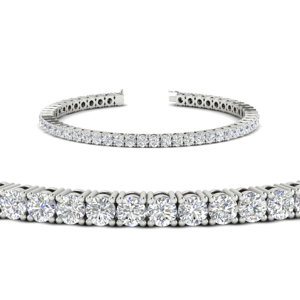 Tennis-Diamond-Bracelet-4-Carat-In-platinum-FDBRC8635ROANGLE2-4.00_20CT-NL-WG