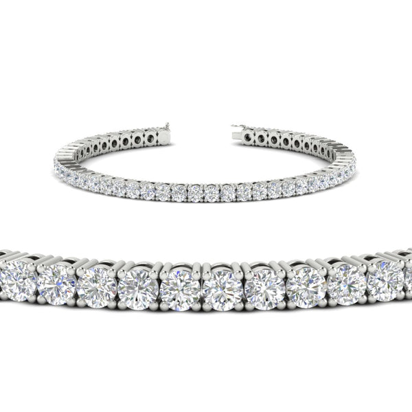 Tennis Diamond Bracelet 4 Carat