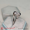 Thumbnail 12 - Swirl Round Solitaire Engagement Ring