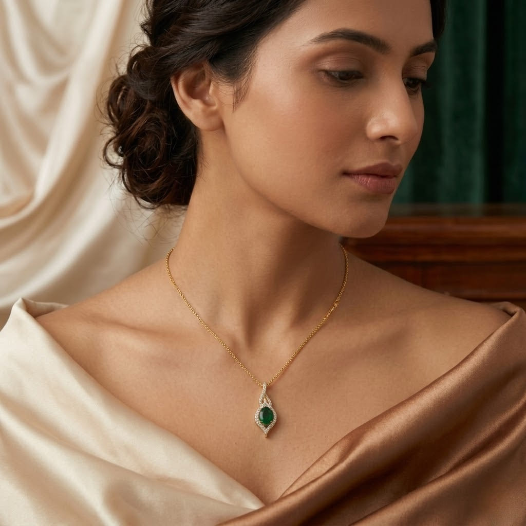 The Best Emerald Anniversary Pendant Formats: