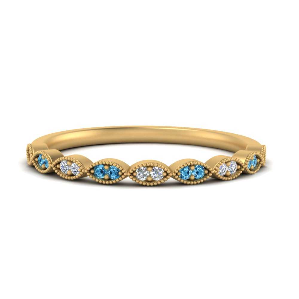 Thin-Stacking-Vintage-diamond-Wedding-Ring-with-blue-topaz-in-yellow-gold-FD9489BGICBLTO-NL-YG.jpg