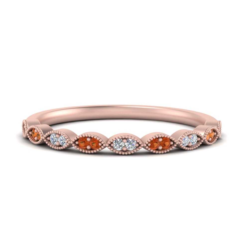 Thin-Stacking-Vintage-diamond-Wedding-Ring-with-orange-sapphire-in-rose-gold-FD9489BGSAOR-NL-RG.jpg