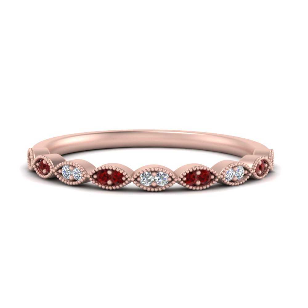 Thin-Stacking-Vintage-diamond-Wedding-Ring-with-ruby-in-rose-gold-FD9489BGRUDR-NL-RG.jpg