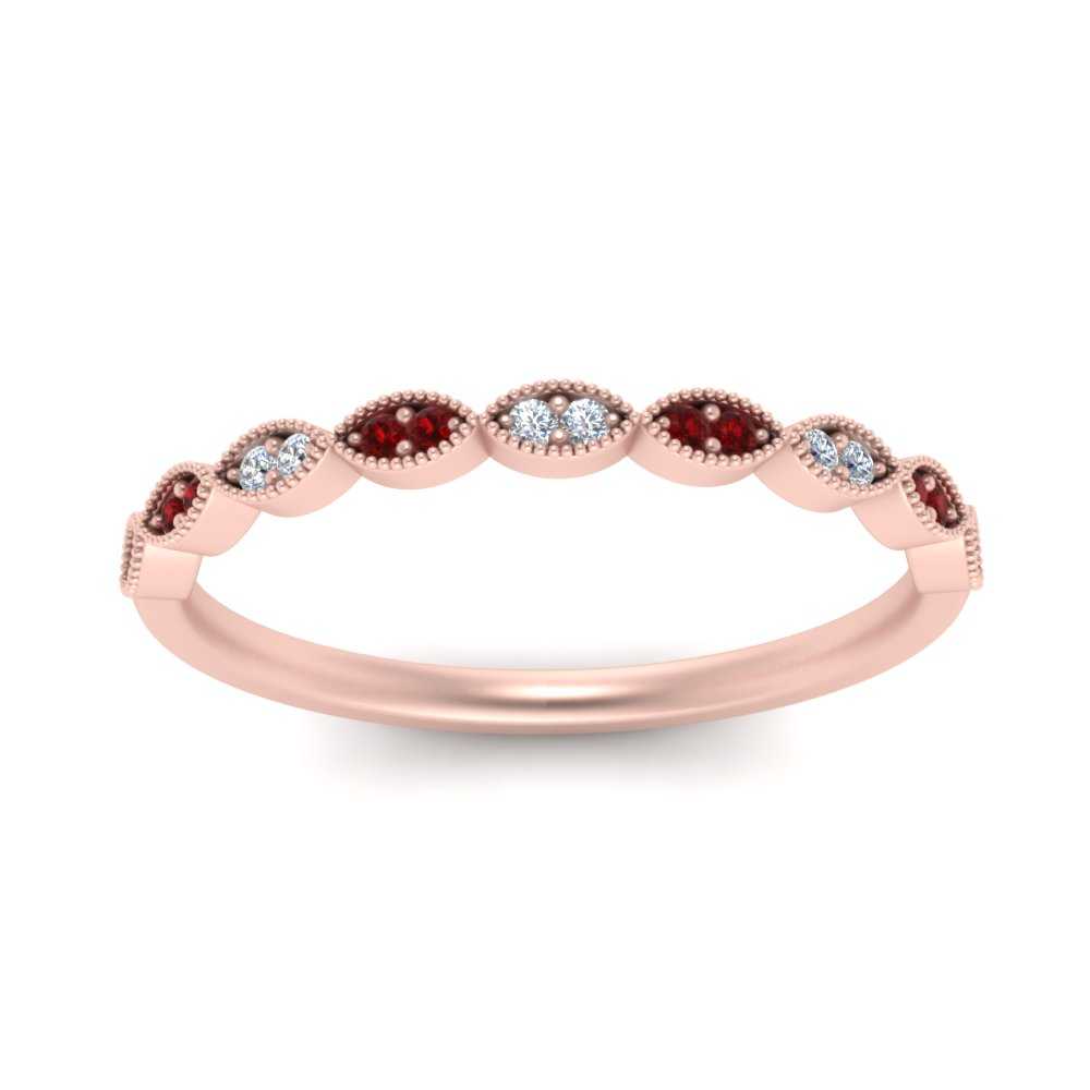 Thin-Stacking-Vintage-diamond-Wedding-Ring-with-ruby-in-rose-gold-FD9489BGRUDR-NL-RG.jpg
