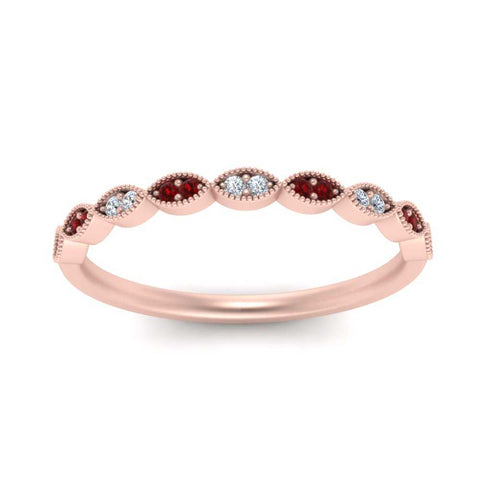 Thin-Stacking-Vintage-diamond-Wedding-Ring-with-ruby-in-rose-gold-FD9489BGRUDR-NL-RG.jpg