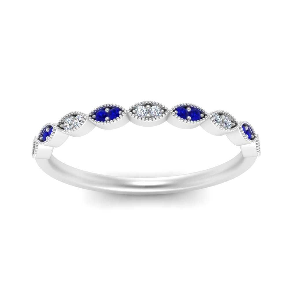 Thin-Stacking-Vintage-diamond-Wedding-Ring-with-sapphire-in-white-gold-FD9489BGSABL-NL-WG.jpg