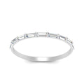 Thumbnail 7 - Thin-east-west-diamond-baguette-stacking-ring-in-platinum-FD123178B-NL-WG