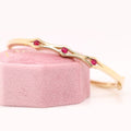 Thumbnail 3 - 3 Stone Bracelet Bangle For Women