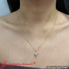 Load image into Gallery viewer, Together Forever Two Stone Bypass Pendant