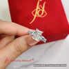 Load image into Gallery viewer, Trellis_Twisted_3_Stone_Radiant_Cut_Lab_Diamond_Ring_With_Blue_Topaz_In_14K_White_Gold-FD10257R_8_f9e8087b-0159-4322-b6a2-1d0ca34b677f?v=1756181918