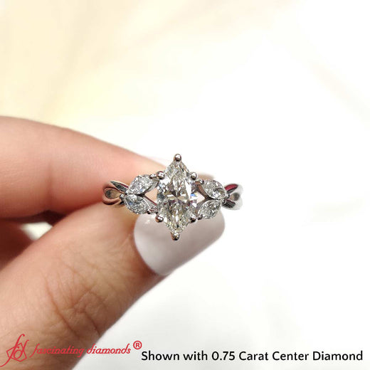Twisted-Marquise-Cut-Diamond-Ring-In-18K-White-Gold-FD8300MQR