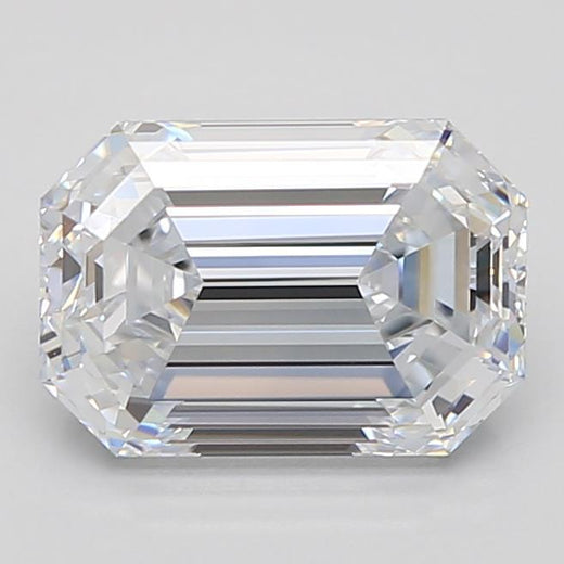 2.06 Carat Emerald Cut Lab Grown Diamond IF E