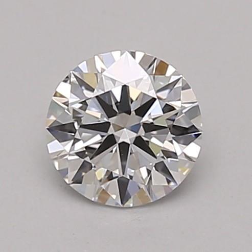 0.40 Carat Round Cut Lab Grown Diamond VVS2 D