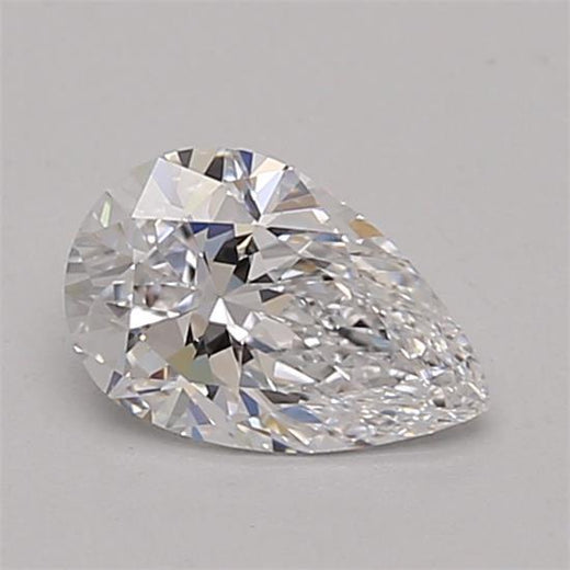 0.50 Carat Pear Cut Lab Grown Diamond VVS2 E