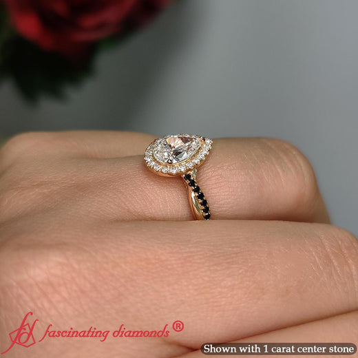Vine-pear-halo-engagement-ring-with-black-diamond-in-14k-yellow-gold-fd9212per-13