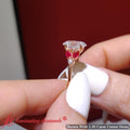 Thumbnail 9 - Vintage Marquise And Round Engagement Ring