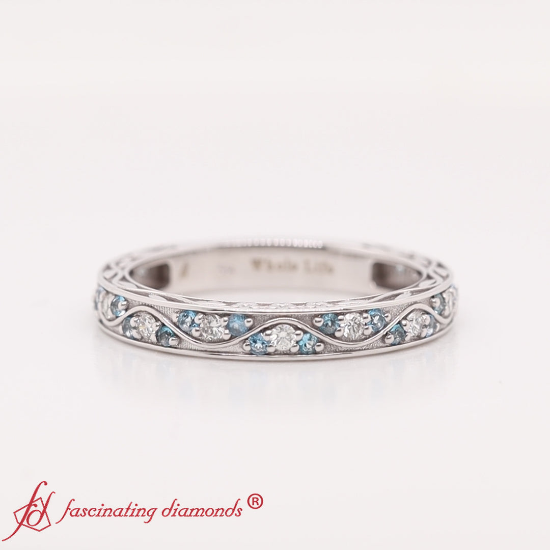 VintageLookingPaveLabDiamondRingWithBlueTopazIn18kWhiteGold-FDENS3543B-3