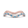 Load image into Gallery viewer, Wave-diamond-eternity-ring-with-blue-topaz-in-FD124152BGICBLTO-NL-RG