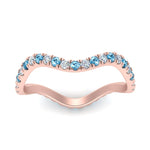 Load image into Gallery viewer, Wave-diamond-eternity-ring-with-blue-topaz-in-FD124152BGICBLTO-NL-RG
