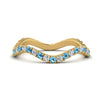 Load image into Gallery viewer, Wave-diamond-eternity-ring-with-blue-topaz-in-FD124152BGICBLTO-NL-YG