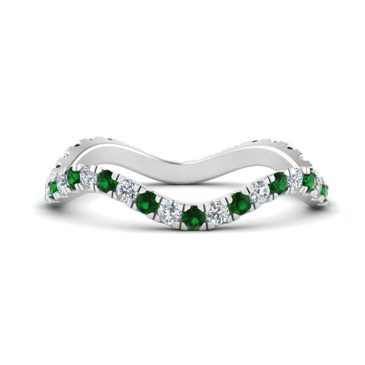 Wave-diamond-eternity-ring-with-emerald-in-FD124152BGEMGR-NL-WG