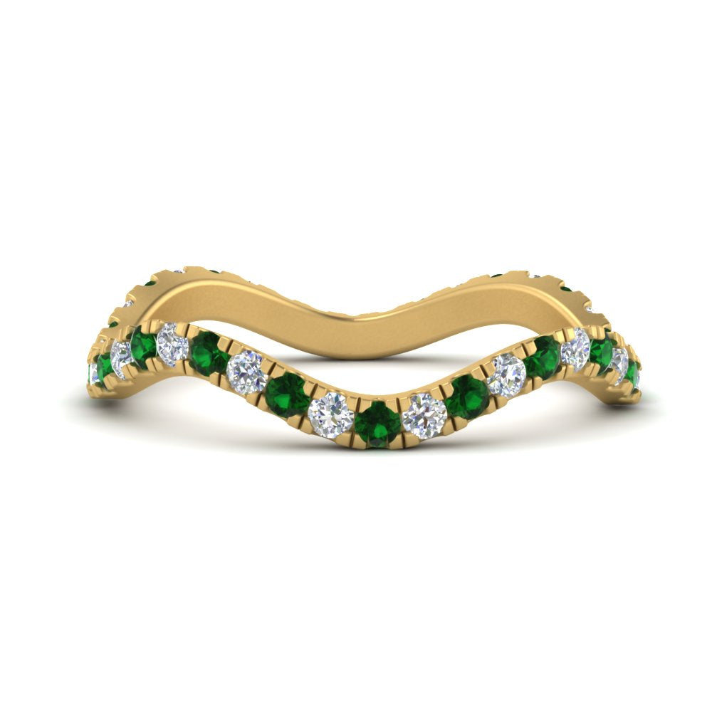 Wave-diamond-eternity-ring-with-emerald-in-FD124152BGEMGR-NL-YG