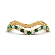 Wave-diamond-eternity-ring-with-emerald-in-FD124152BGEMGR-NL-YG