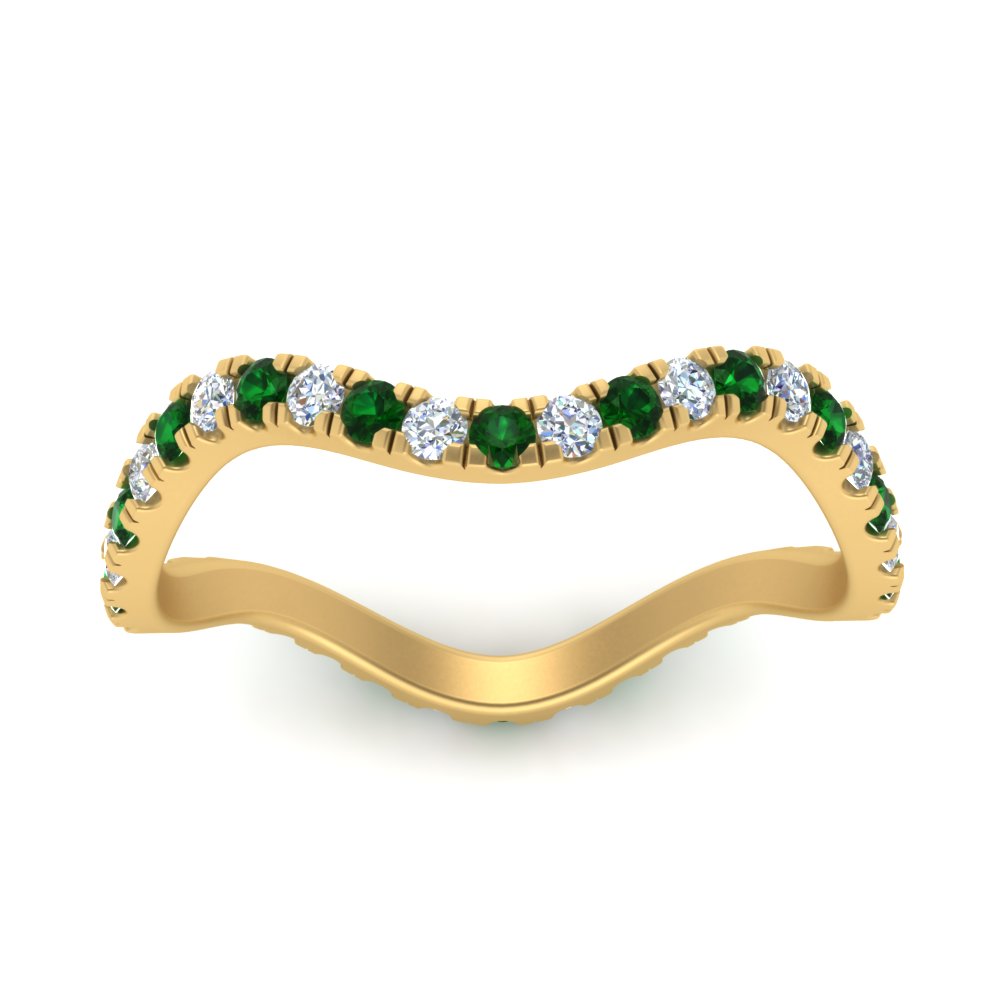 Wave-diamond-eternity-ring-with-emerald-in-FD124152BGEMGR-NL-YG