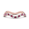 Load image into Gallery viewer, Wave-diamond-eternity-ring-with-pink-sapphire-in-FD124152BGSADRPI-NL-RG