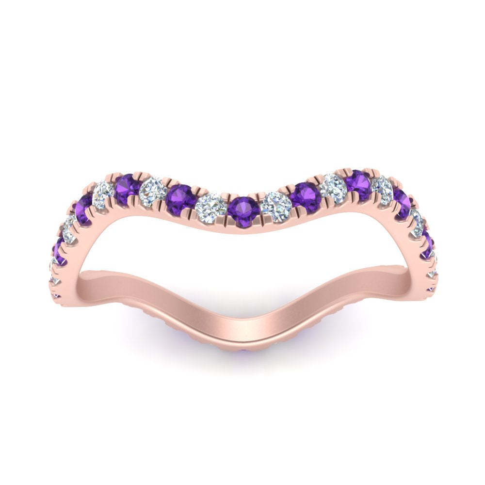 Wave-diamond-eternity-ring-with-purple-topaz-in-FD124152BGVITO-NL-RG
