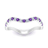 Load image into Gallery viewer, Wave-diamond-eternity-ring-with-purple-topaz-in-FD124152BGVITO-NL-WG