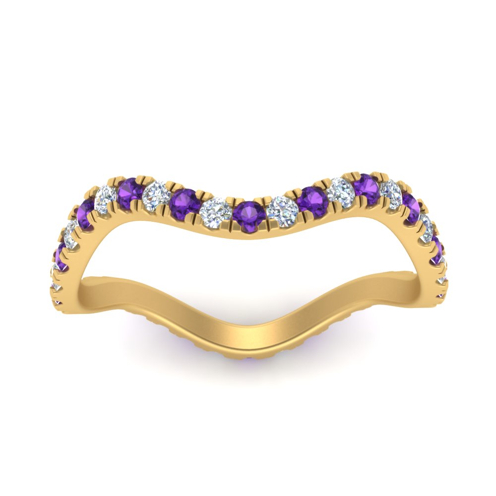 Wave-diamond-eternity-ring-with-purple-topaz-in-FD124152BGVITO-NL-YG