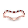 Load image into Gallery viewer, Wave-diamond-eternity-ring-with-ruby-in-FD124152BGRUDR-NL-RG