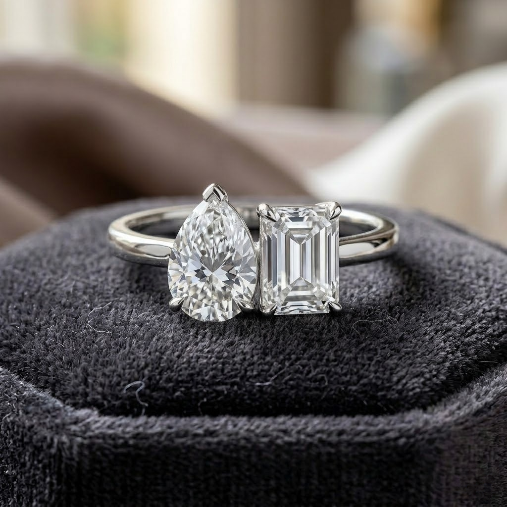 What Is a Two Stone Engagement Ring?